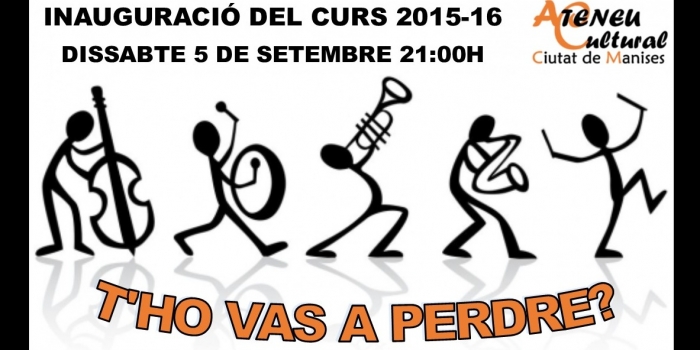 Inauguración Curso 2015/2016